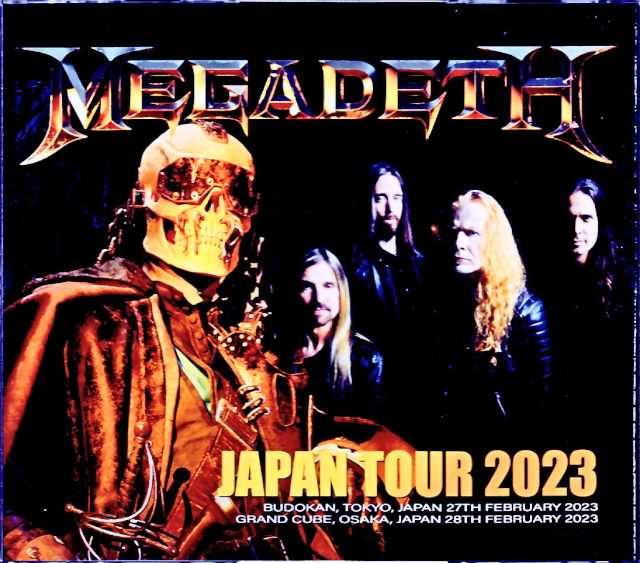 Megadeth メガデス/Tokyo & Osaka,Japan 2023 Complete