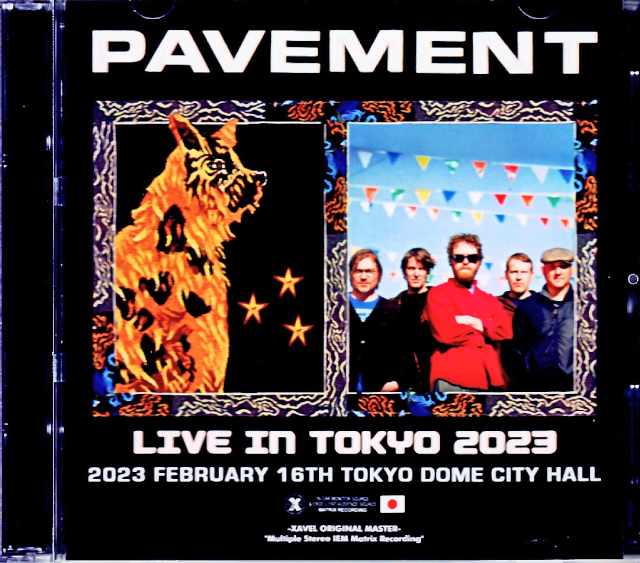Pavement ペイヴメント/Tokyo,Japan 2.16.2023 Complete IEM Matrix Edition