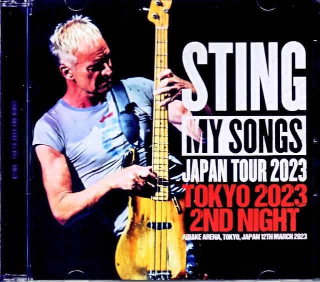 Sting スティング/Tokyo,Japan 3.12.2023 Complete