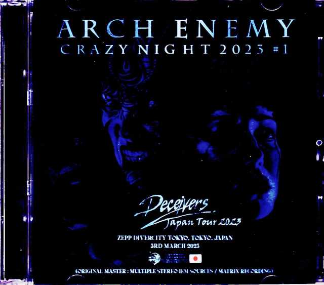 Arch Enemy アーチ・エネミー/Tokyo,Japan 3.3.2023 Complete & Soundcheck IEM Matrix Edition