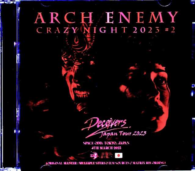 Arch Enemy アーチ・エネミー/Tokyo,Japan 3.4.2023 Complete & more IEM Matrix Edition