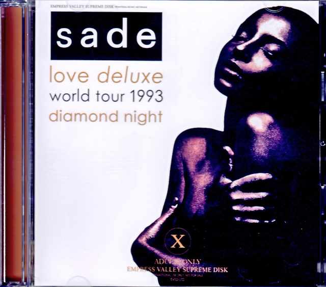 Sade シャーデー/Tokyo,Japan 1993 Complete