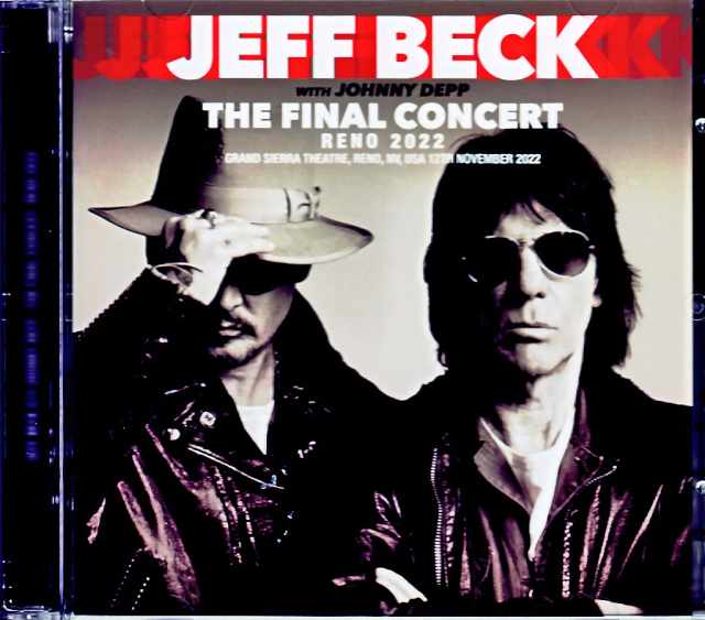 Jeff Beck Johnny Depp ジェフ・ベック ジョニー・デップ/NV,USA 2022 Upgrade