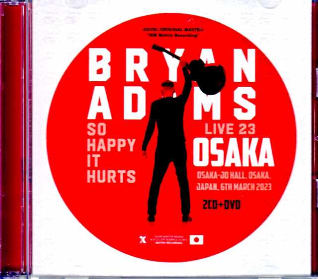 Bryan Adams ブライアン・アダムス/Osaka,Japan 2023 Complete IEM Matrix Edition & more
