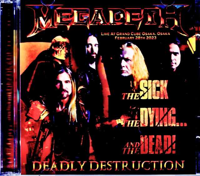 Megadeth メガデス/Osaka,Japan 2023 Complete