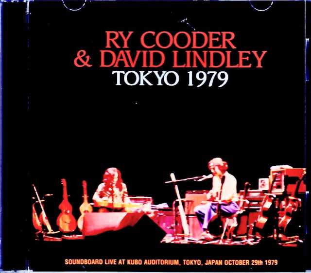 Ry Cooder David Lindley ライ・クーダー デヴィッド・リンドレー/Tokyo,Japan 1979 Complete