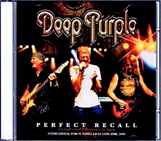 Deep Purple ディープ・パープル/Tokyo,Japan 4.15.2009 & more