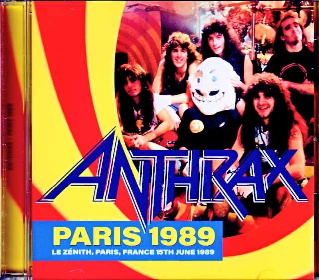 Anthrax アンスラックス/France 1989 Complete