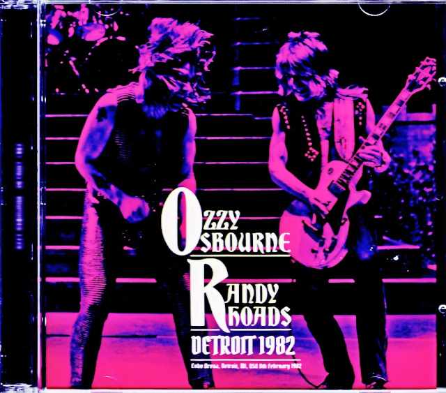 Ozzy Osbourne Randy Rhoads オジー・オズボーン ランディ・ローズ/MI,USA 1982 Complete New Source
