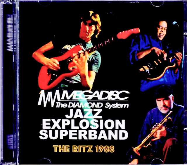 Jazz Explosion Superband Allan Holdsworth,Stanley Clarke,Randy Brecker アラン・ホールズワース/NY,USA 1988