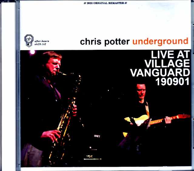 Chris Potter Quartet クリス・ポッター/NY,USA 2019 Complete