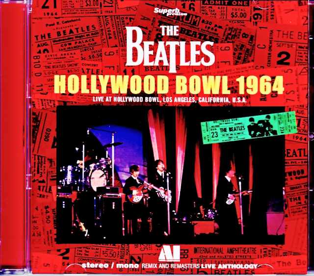 Beatles ビートルズ/CA,USA 1964 Soundboard Stereo・Mono Remix and Remasters