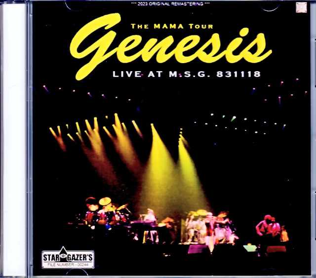 Genesis ジェネシス/NY,USA 1983 Complete Remastered