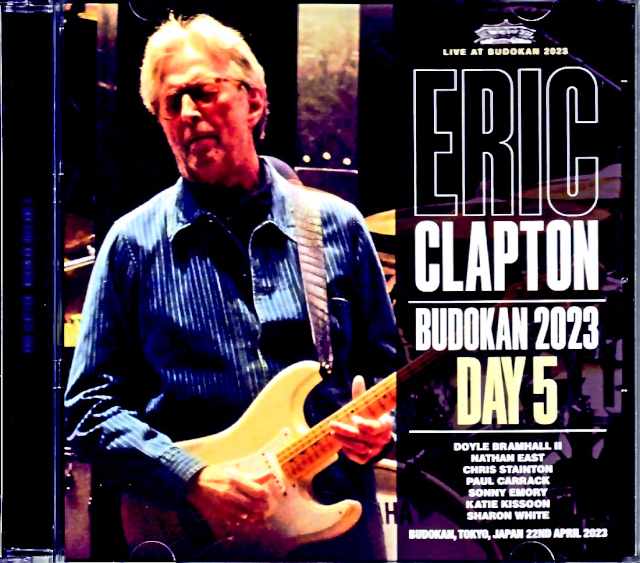 Eric Clapton エリック・クラプトン/Tokyo,Japan 4.22.2023 Complete Stand Seat Edition