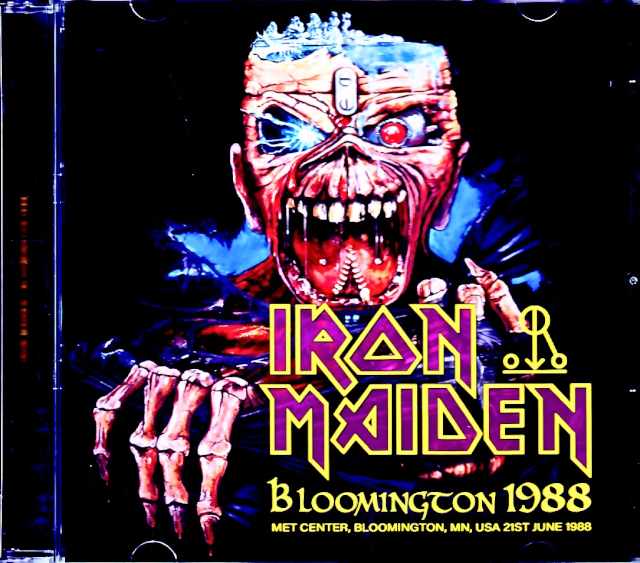 Iron Maiden アイアン・メイデン/MN,USA 1988 Complete