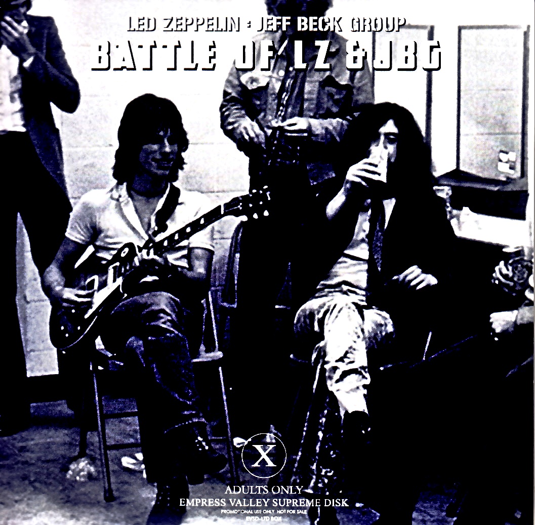 Led Zeppelin Jeff Beck Group レッド・ツェッペリン ジェフ・ベック/ロック頂上対決！RI,USA 1969