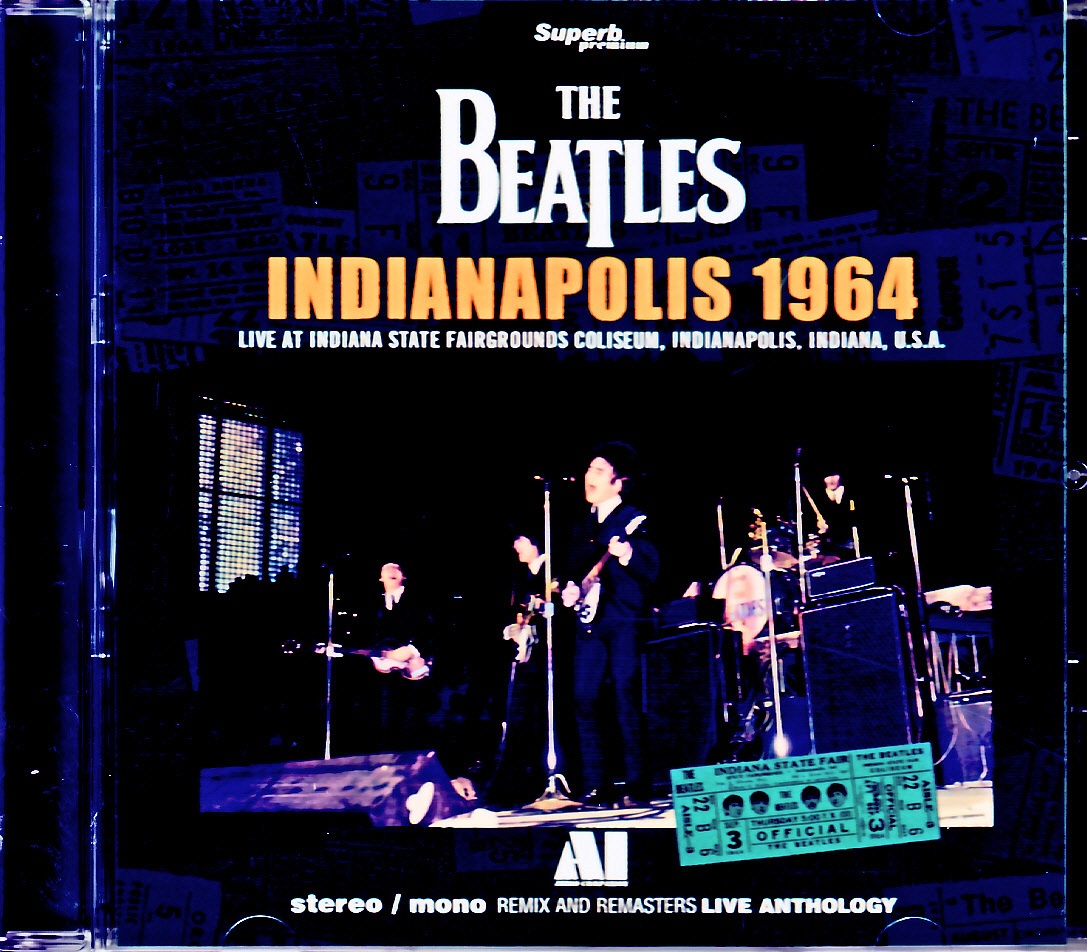 Beatles ビートルズ/IN,USA 1964 Complete Soundboard Stereo & Mono Remix and Remastered