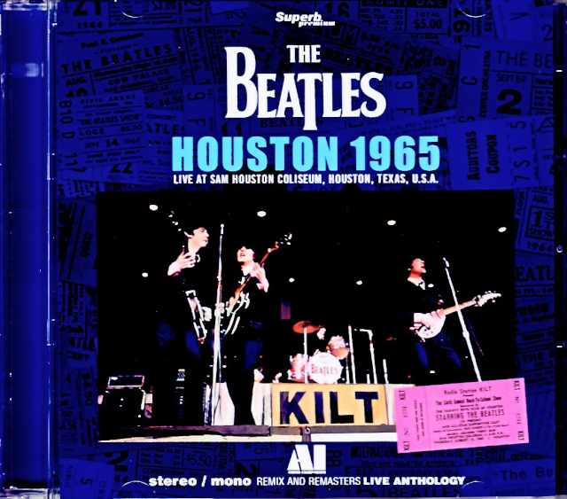 Beatles ビートルズ/TX,USA 1965 Complete Soundboard Stereo & Mono Remix and Remastered