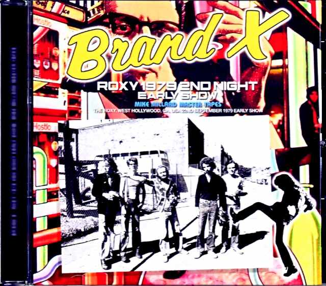 Brand X ブランド・X/CA,USA 9.22.1979 Early Show Mike Millard Master Tapes