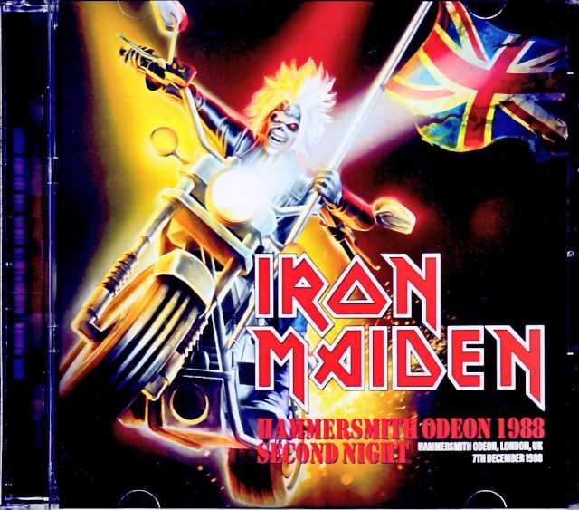 Iron Maiden アイアン・メイデン/London,UK 12.7.1988 Complete