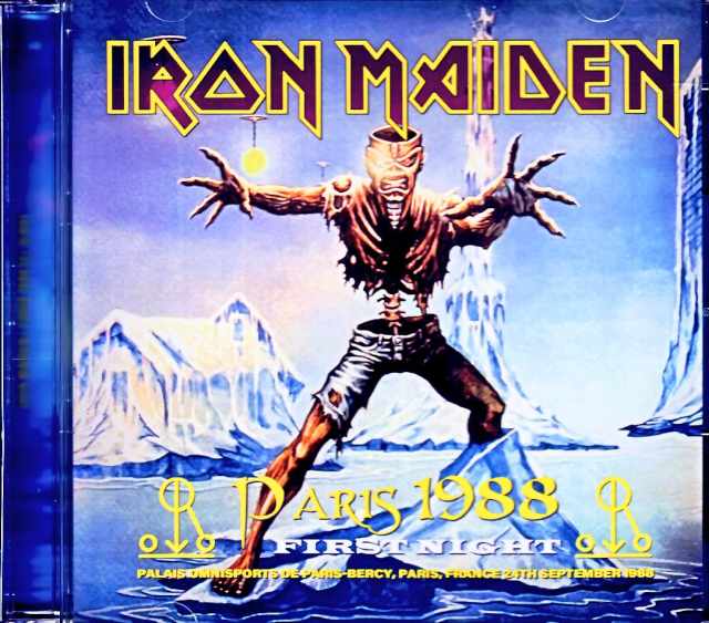 Iron Maiden アイアン・メイデン/France 9.24.1988 Complete