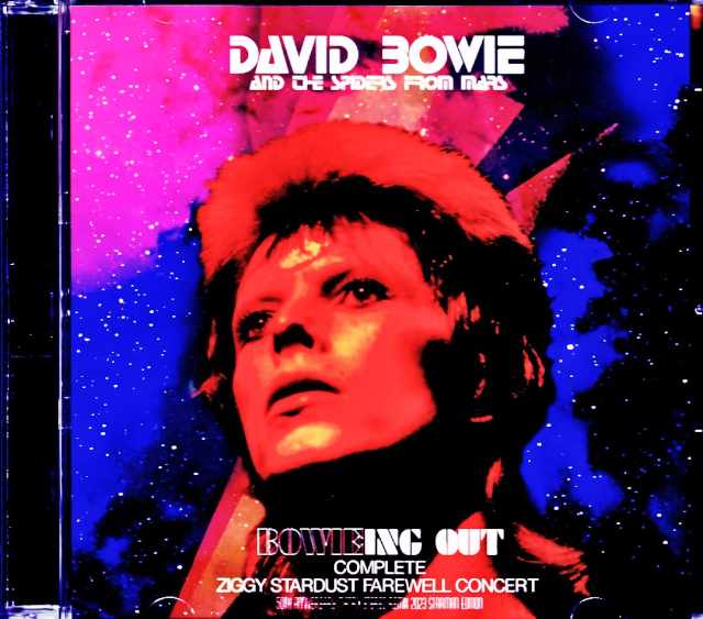 David Bowie and the Spiders from Mars デヴィッド・ボウイ/ボウイング・アウト 完全版 London,UK 1973 Complete 50th Anniversary Matrix Stereo Remix