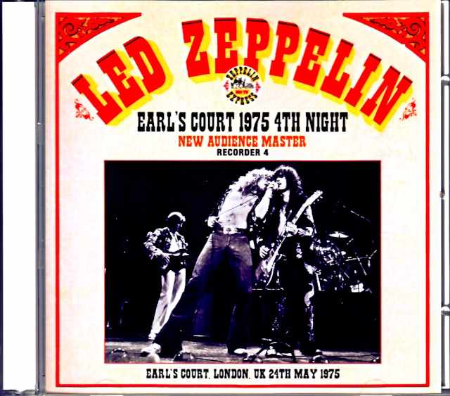 Led Zeppelin レッド・ツェッペリン/London,UK 5.24.1975 Recorder4