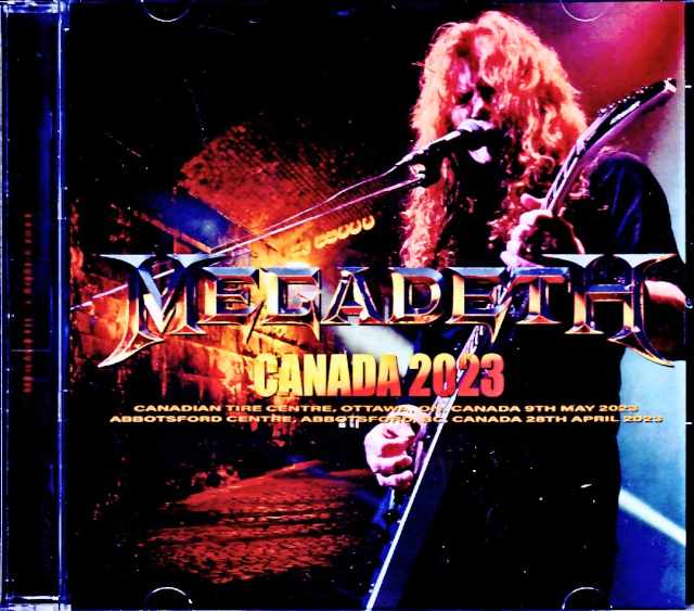 Megadeth メガデス/Canada 2023 2 Days S & V Complete