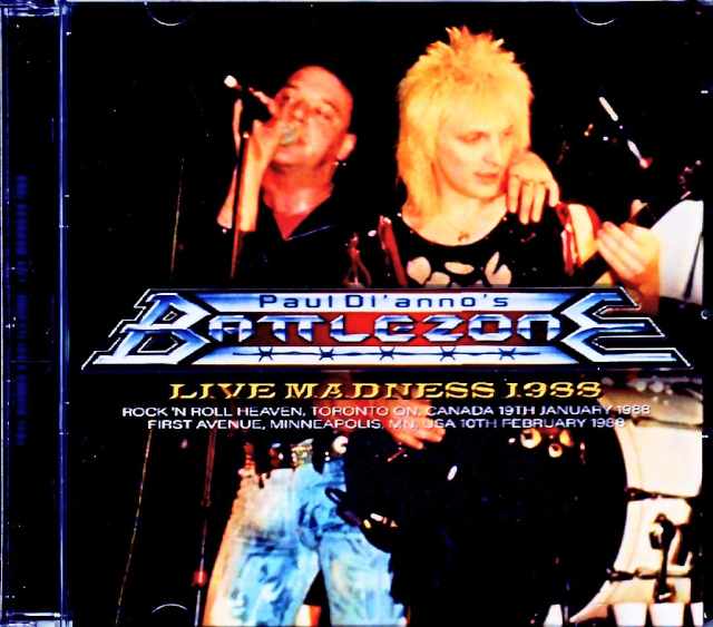 Paul Di'Anno ex Iron Maiden ポール・ディアノ/Canada 1988 & more