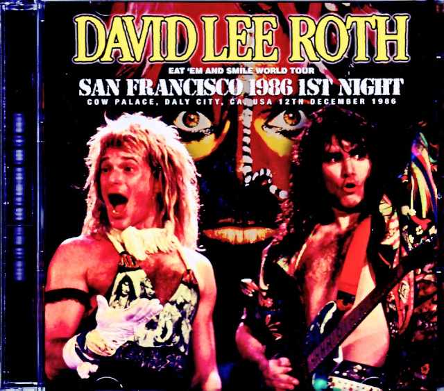 David Lee Roth デヴィッド・リー・ロス/CA,USA 1986 Complete
