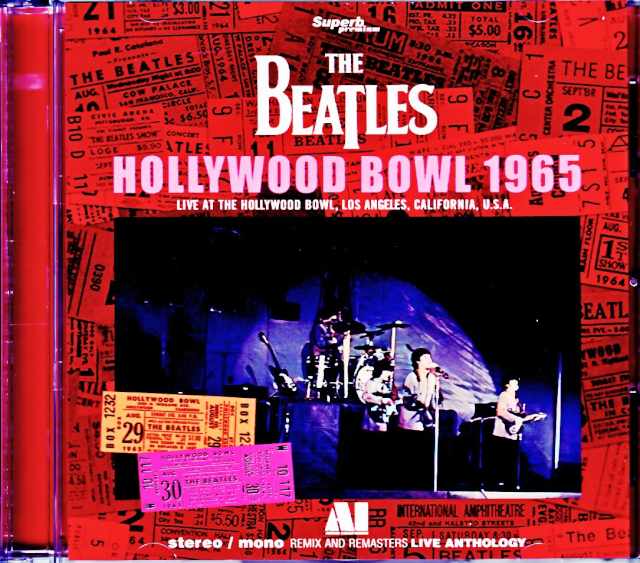 Beatles ビートルズ/CA,USA 1965 Complete Soundboard Stereo & Mono Remix and Remastered
