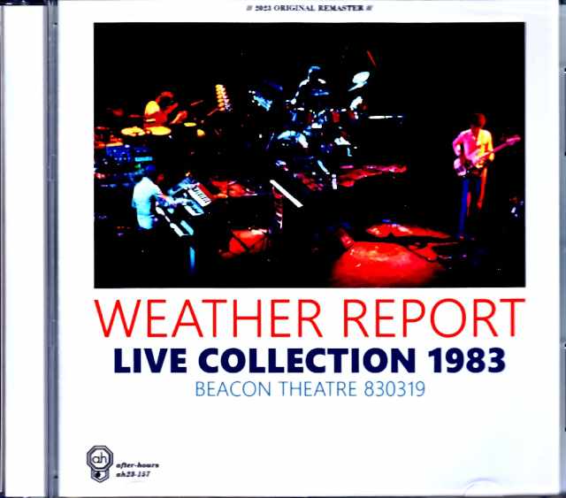 Weather Report ウェザー・リポート/NY,USA 1983