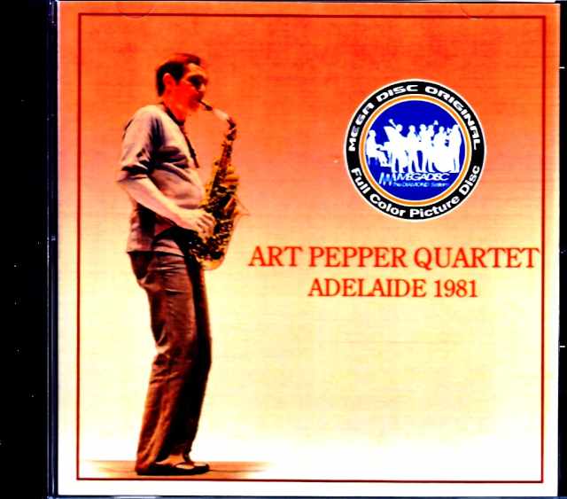 Art Pepper Quartet アート・ペッパー/Austria 1981