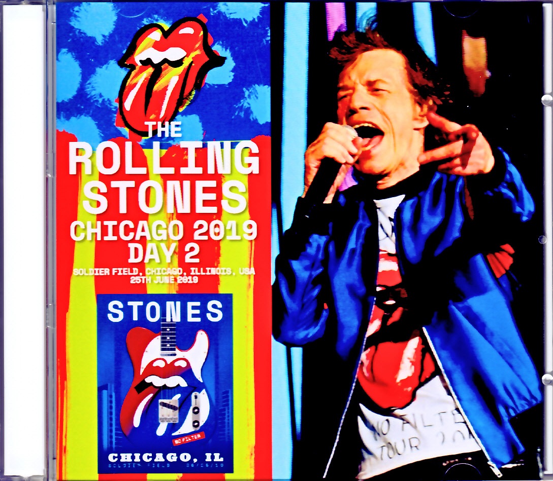 Rolling Stones ローリング・ストーンズ/IL,USA 6.25.2019 Complete