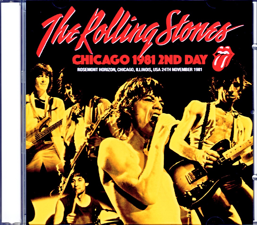 Rolling Stones ローリング・ストーンズ/IL,USA 11.24.1981