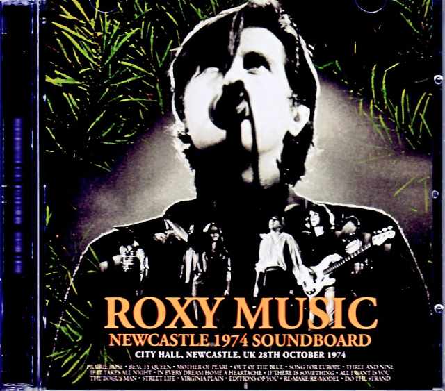 Roxy Music ブライアン・フェリー/England,UK 1974 Soundboard