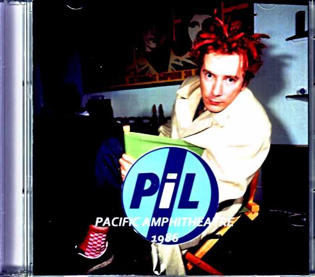 P.I.L. Public Image Limited パブリック・イメージ・リミテッド/CA,USA 7.7.1986