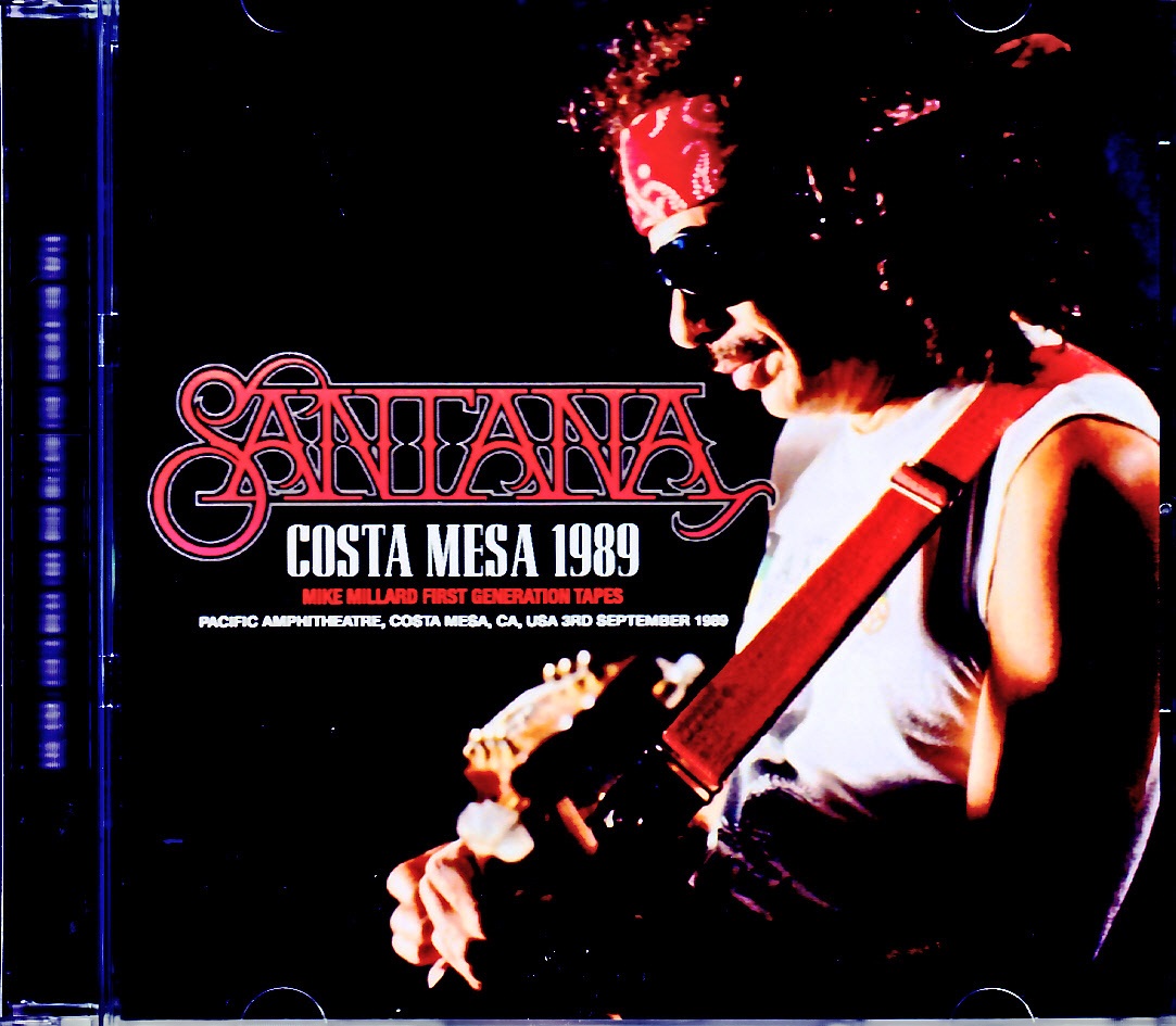 Santana サンタナ/CA,USA 1989 Complete Mike Millard  First Generation Tapes