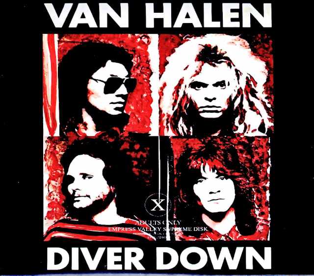 Van Halen ヴァン・ヘイレン/ダイヴァー・ダウン Diver Down Unreleased Acetate Edition