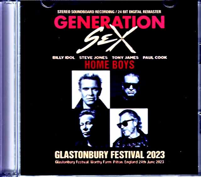 Generation Sex Billy Idol ジェネレーション・セックス ビリー・アイドル/England,UK 2023 S & V Complete
