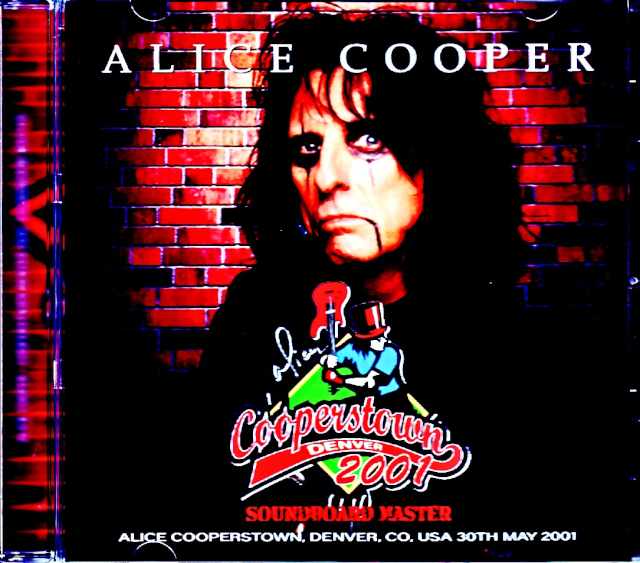 Alice Cooper アリス・クーパー/CO,USA 2001 Soundboard
