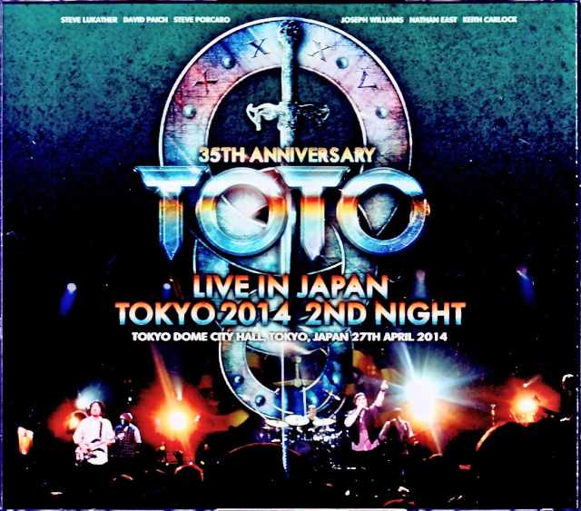 Toto トト/Tokyo,Japan 4.27.2014 Complete & more