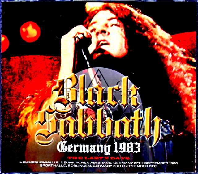 Black Sabbath ブラック・サバス/Germany 1983 2Days Complete