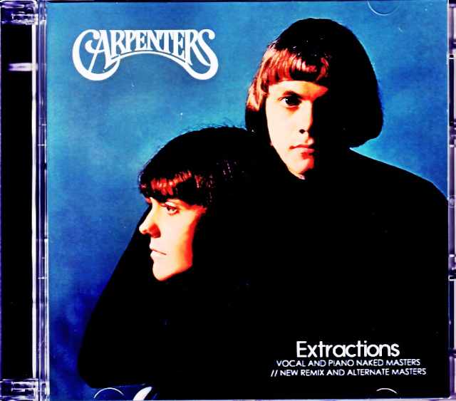 Carpenters カーペンターズ/Vocal and Piano Naked Masters New Remix and Alternate Masters