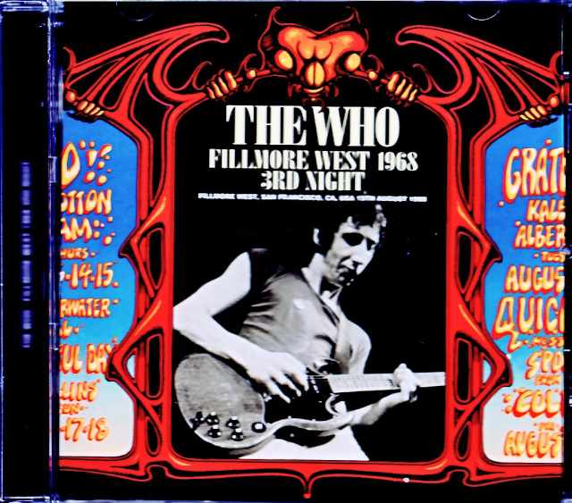 Who,The ザ・フー/CA,USA 8.15.1968 Complete