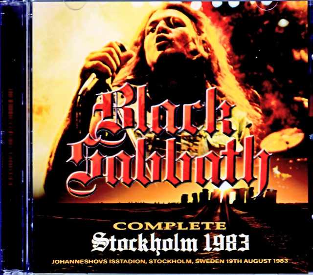 Black Sabbath ブラック・サバス/Sweden 8.19.1983 Complete Upgrade