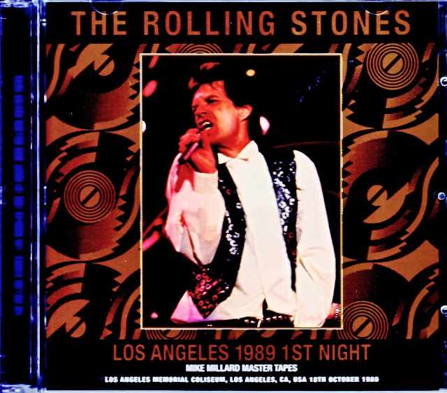 Rolling Stones ローリング・ストーンズ/CA,USA 10.18.1989 Complete Mike Millard Master Tapes