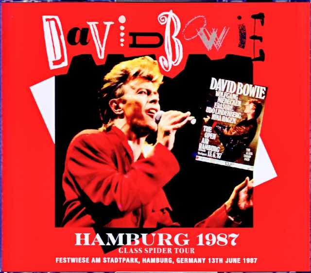 David Bowie デビッド・ボウイ/Germany 1987 S & V