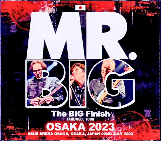 Mr.Big ミスター・ビッグ/Osaka,Japan 2023 S & V Complete