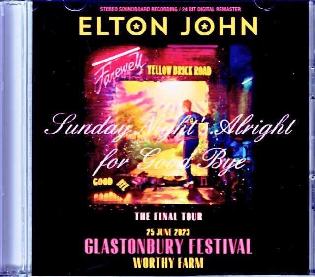 Elton John エルトン・ジョン/England,UK 2023 S & V Complete